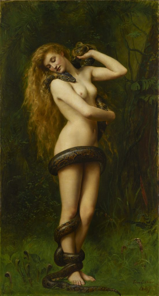Lilith by John Collier Painting (Carmilla)